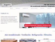 Tablet Screenshot of aireacondicionadonavalcarnero.com